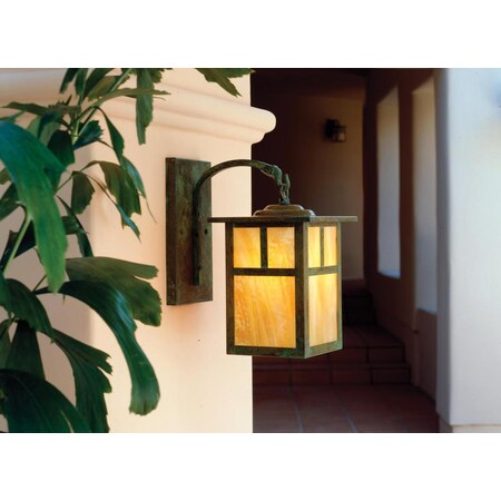 Arroyo Craftsman 6" mission wall mount without overlay (empty) MB-6EF-BZ